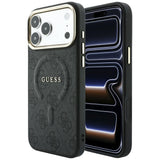 Guess iPhone 17 Pro/iPhone 18 Pro Cover 4G Embossed MagSafe Sort