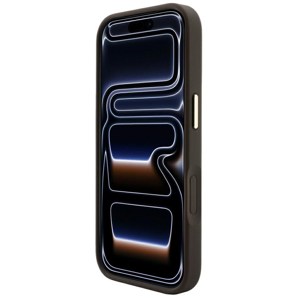 Guess iPhone 17 Pro Max/iPhone 18 Pro Max Cover 4G Embossed MagSafe Brun