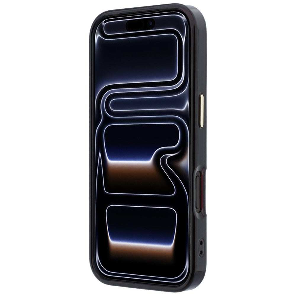 Guess iPhone 17 Pro Max/iPhone 18 Pro Max Cover Ring Stand Script Logo Bourgogne