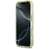 Guess iPhone 17 Pro/iPhone 18 Pro Cover Glitter Flowers Grøn