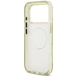 Guess iPhone 17 Pro/iPhone 18 Pro Cover Glitter Flowers Grøn