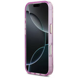Guess iPhone 17 Pro/iPhone 18 Pro Cover Glitterblomster Lilla