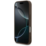 Guess iPhone 17 Pro/iPhone 18 Pro Cover 4G Small Classic Logo Brun