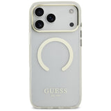 Guess iPhone 17 Pro Max/iPhone 18 Pro Max Cover Metal Outline Guld