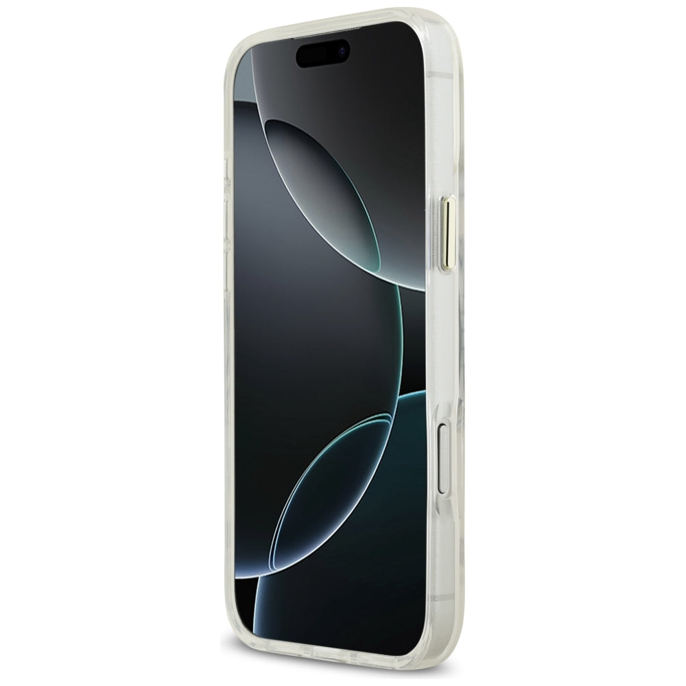 Guess iPhone 17 Pro Max/iPhone 18 Pro Max Cover Metal Outline Guld