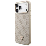Guess iPhone 17 Pro Max/iPhone 18 Pro Max Cover 4G Triangle MagSafe Lyserød