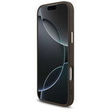 Guess iPhone 17 Pro Max/iPhone 18 Pro Max Cover 4G Triangle MagSafe Brun