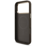 Guess iPhone 17 Pro Max/iPhone 18 Pro Max Cover 4G Triangle MagSafe Brun