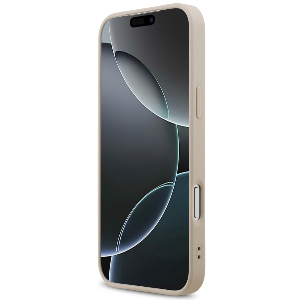 Guess iPhone 17 Pro Max/iPhone 18 Pro Max Cover 4G Classic Logo Small Lyserød