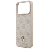 Guess iPhone 17 Pro Max/iPhone 18 Pro Max Cover 4G Classic Logo Small Lyserød