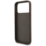 Guess iPhone 17 Pro Max/iPhone 18 Pro Max Cover 4G Small Classic Logo Brun