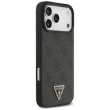 Guess iPhone 17 Pro Max/iPhone 18 Pro Max Cover 4G Triangle Strass Sort