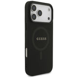 Guess iPhone 17 Pro Max/iPhone 18 Pro Max Cover Saffiano Classic Logo Sort