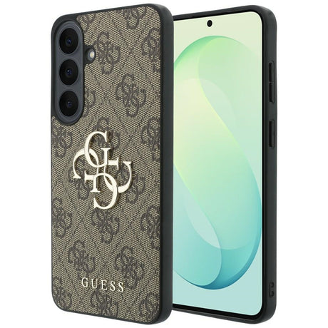 Guess Samsung Galaxy S26 FE Cover 4G Metal Logo Brun