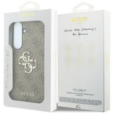 Guess Samsung Galaxy S26 FE Cover 4G Metal Logo Brun