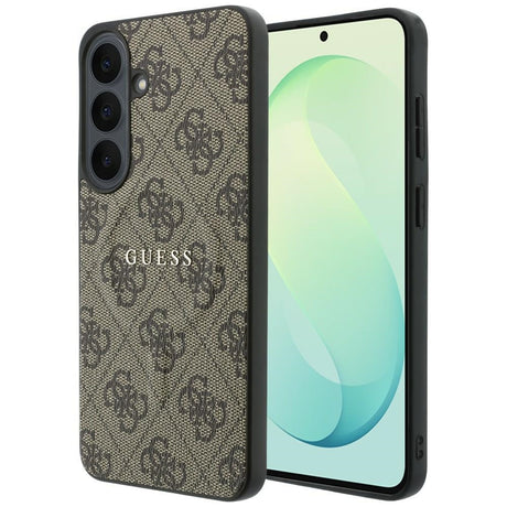 Guess Samsung Galaxy S26 FE Cover 4G Embossed MagSafe Brun