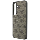 Guess Samsung Galaxy S26 FE Cover 4G Embossed MagSafe Brun