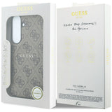Guess Samsung Galaxy S26 FE Cover 4G Embossed MagSafe Brun