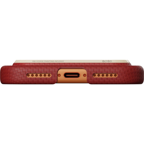 Pitaka iPhone 17 Pro Cover Edge MagSafe Cinnabar