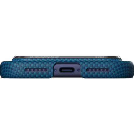 Pitaka iPhone 17 Pro Max Cover Edge MagSafe Azure Green