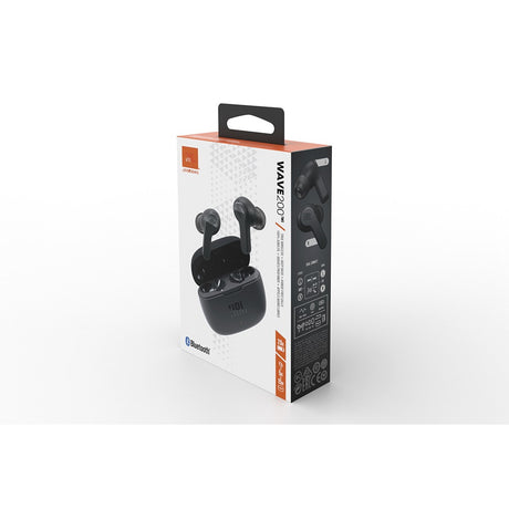 JBL Trådløse Høretelefoner Wave 200 Sort