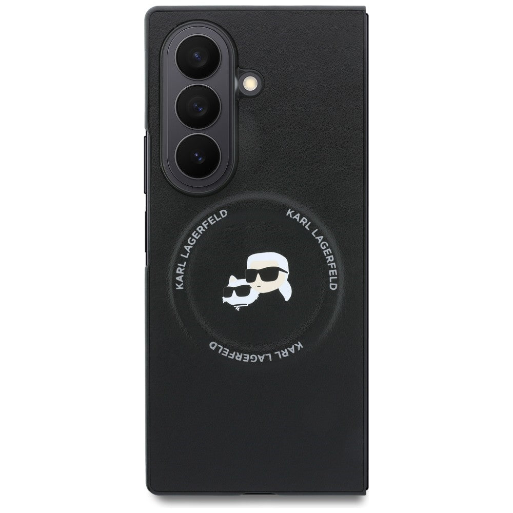 Karl Lagerfeld Samsung Galaxy Z Fold 8 Ultra Cover Karl & Choupette MagSafe Sort