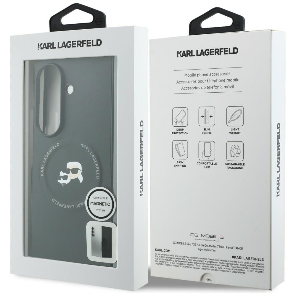 Karl Lagerfeld Samsung Galaxy Z Fold 8 Ultra Cover Karl & Choupette MagSafe Sort