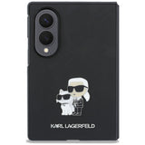 Karl Lagerfeld Samsung Galaxy Z Fold 8 Cover Saffiano Karl & Choupette Sort