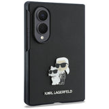 Karl Lagerfeld Samsung Galaxy Z Fold 8 Cover Saffiano Karl & Choupette Sort