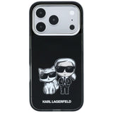 Karl Lagerfeld iPhone 17 Pro/iPhone 18 Pro Cover Smooth Karl & Choupette Sketch Sort