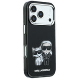 Karl Lagerfeld iPhone 17 Pro/iPhone 18 Pro Cover Smooth Karl & Choupette Sketch Sort