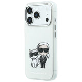 Karl Lagerfeld iPhone 17 Pro Max/iPhone 18 Pro Max Cover Smooth Karl & Choupette Sketch Beige