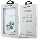 Karl Lagerfeld iPhone 17 Pro Max/iPhone 18 Pro Max Cover Smooth Karl & Choupette Sketch Beige
