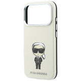 Karl Lagerfeld iPhone 17 Pro/iPhone 18 Pro Cover Smooth Ikonik Sketch Beige