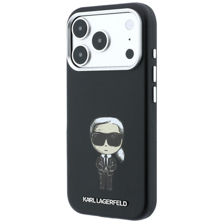 Karl Lagerfeld iPhone 17 Pro/iPhone 18 Pro Cover Smooth Ikonik Sketch Sort