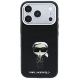 Karl Lagerfeld iPhone 17 Pro/iPhone 18 Pro Cover Smooth Ikonik Sketch Sort