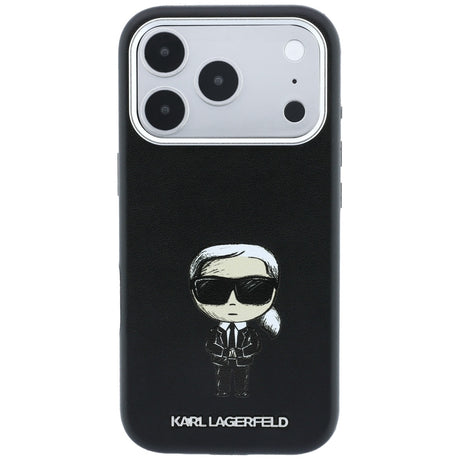 Karl Lagerfeld iPhone 17 Pro/iPhone 18 Pro Cover Smooth Ikonik Sketch Sort