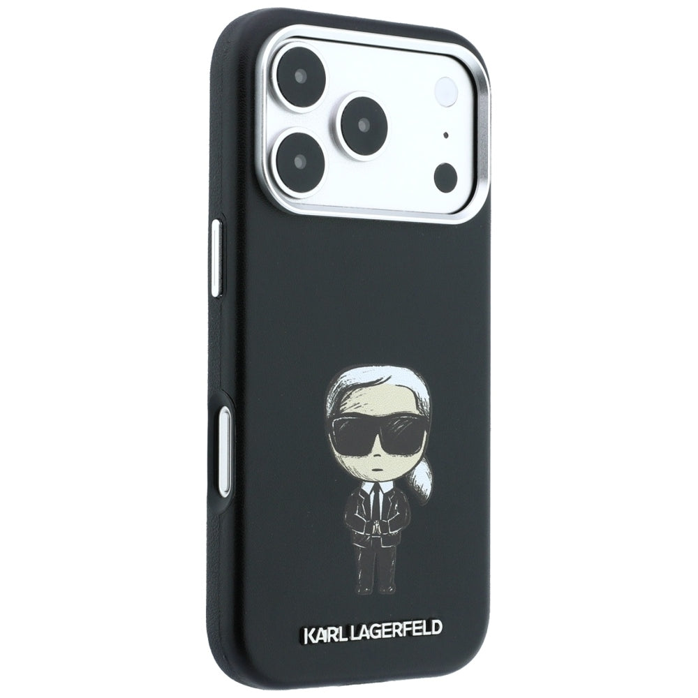 Karl Lagerfeld iPhone 17 Pro/iPhone 18 Pro Cover Smooth Ikonik Sketch Sort