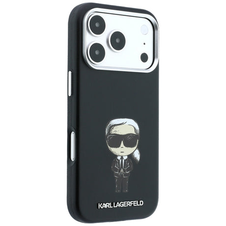 Karl Lagerfeld iPhone 17 Pro/iPhone 18 Pro Cover Smooth Ikonik Sketch Sort
