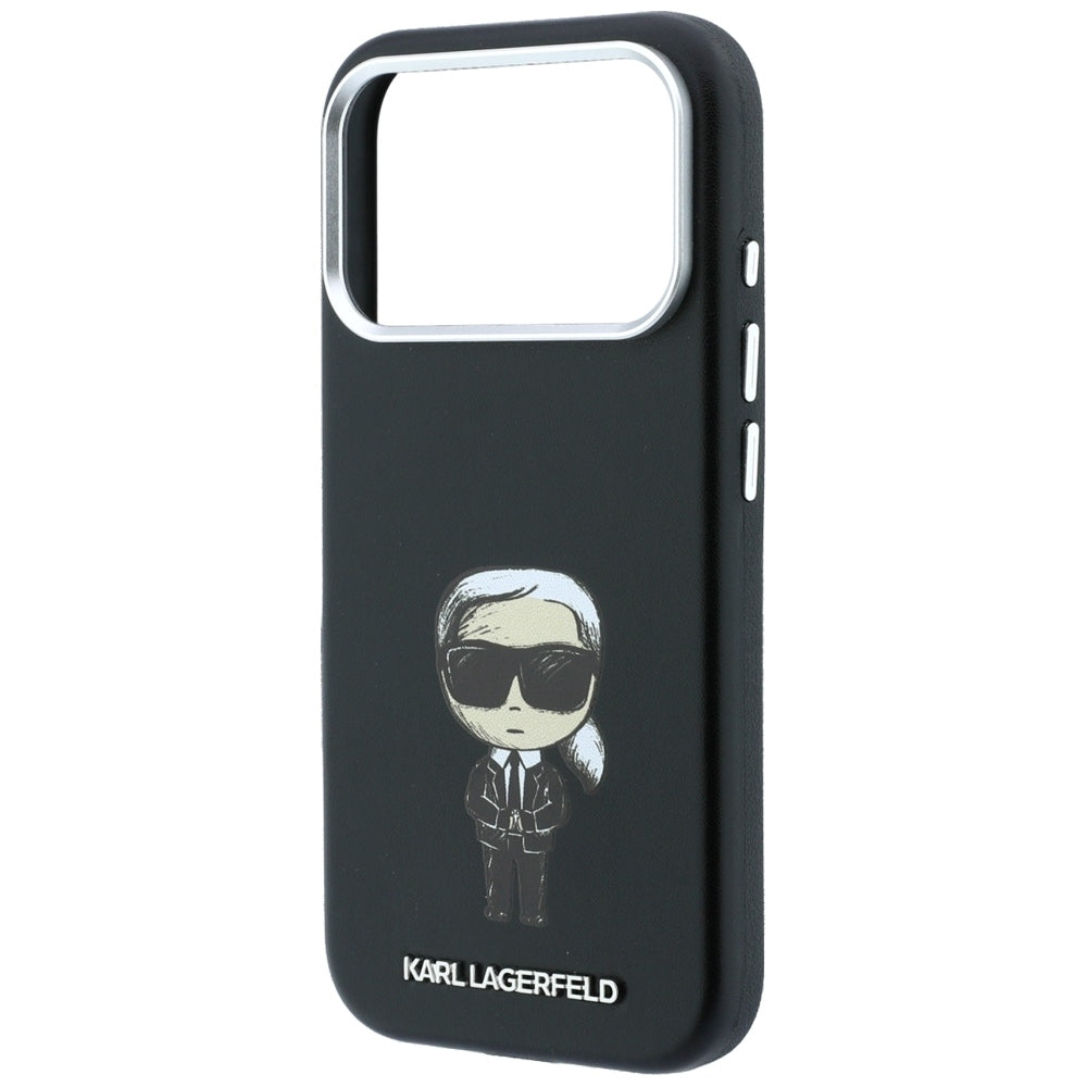 Karl Lagerfeld iPhone 17 Pro/iPhone 18 Pro Cover Smooth Ikonik Sketch Sort