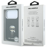 Karl Lagerfeld iPhone 17 Pro/iPhone 18 Pro Cover Smooth Ikonik Sketch Sort