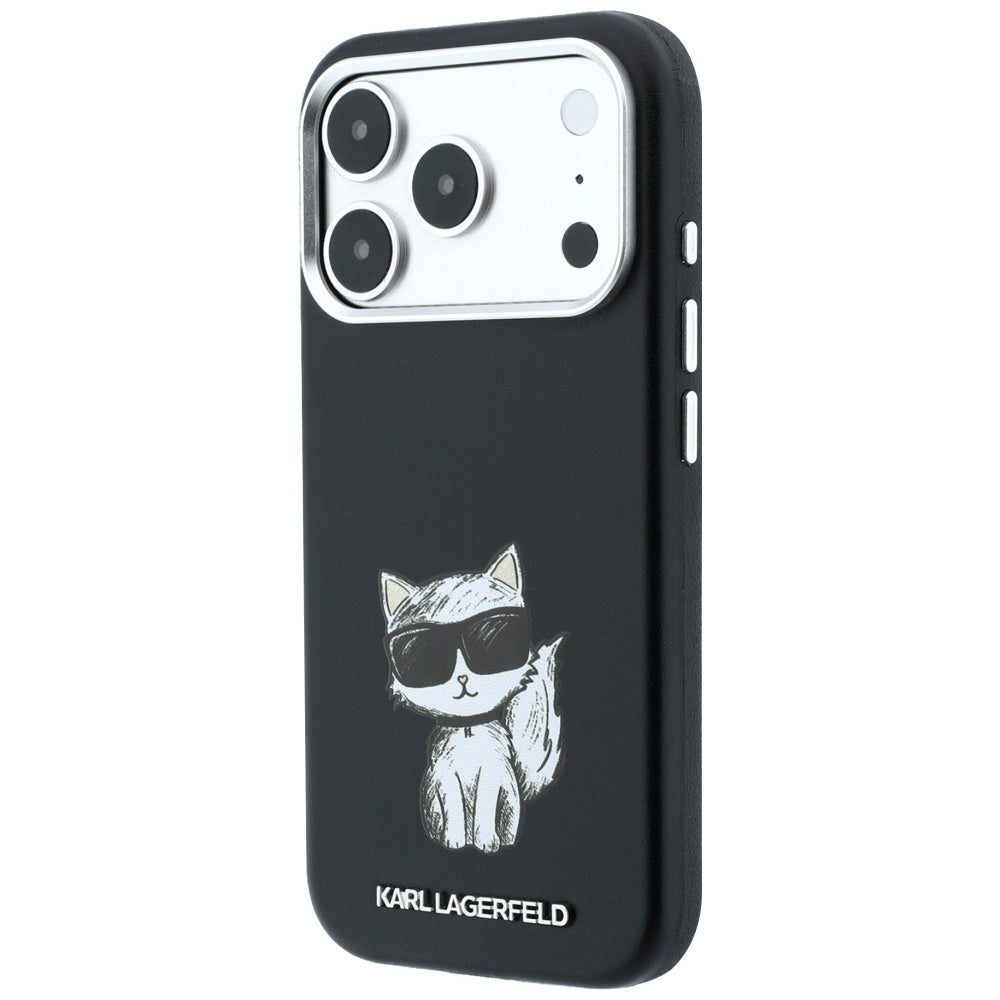 Karl Lagerfeld iPhone 17 Pro/iPhone 18 Pro Cover Smooth Choupette Sketch Sort