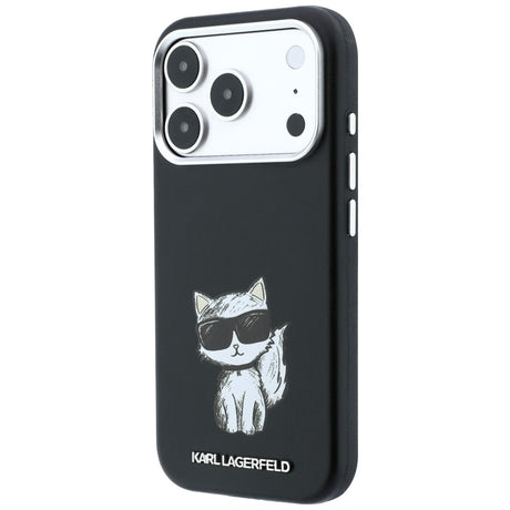 Karl Lagerfeld iPhone 17 Pro/iPhone 18 Pro Cover Smooth Choupette Sketch Sort