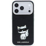 Karl Lagerfeld iPhone 17 Pro/iPhone 18 Pro Cover Smooth Choupette Sketch Sort