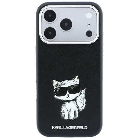 Karl Lagerfeld iPhone 17 Pro/iPhone 18 Pro Cover Smooth Choupette Sketch Sort