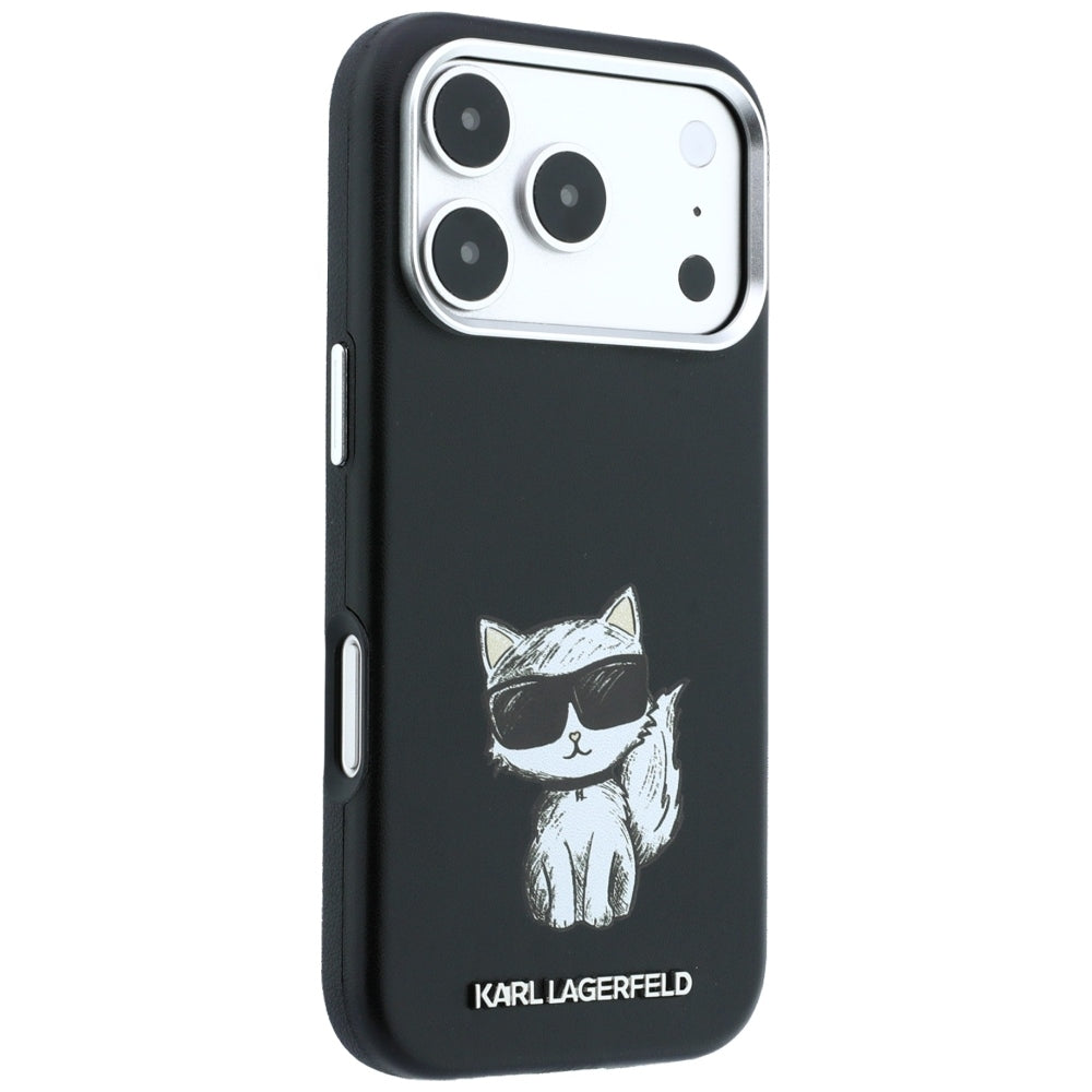 Karl Lagerfeld iPhone 17 Pro/iPhone 18 Pro Cover Smooth Choupette Sketch Sort