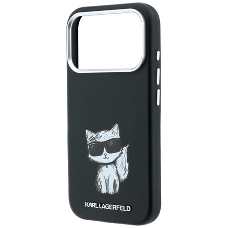 Karl Lagerfeld iPhone 17 Pro/iPhone 18 Pro Cover Smooth Choupette Sketch Sort