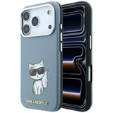 Karl Lagerfeld iPhone 17 Pro/iPhone 18 Pro Cover Smooth Choupette Sketch Blå