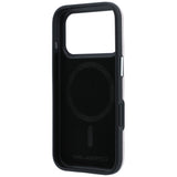 Karl Lagerfeld iPhone 17 Pro Max/iPhone 18 Pro Max Cover Grained Mono Resin Logo Lyserød