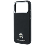 Karl Lagerfeld iPhone 17 Pro Max/iPhone 18 Pro Max Cover Grained Karl Sort